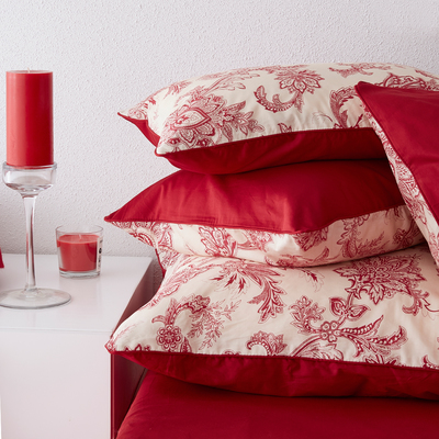 婚庆四件套 大红全棉床上用品，为新婚生活增添喜庆与舒适